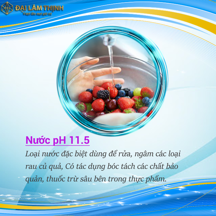 nước kangen pH 11.5- ĐẠI LÂM THỊNH