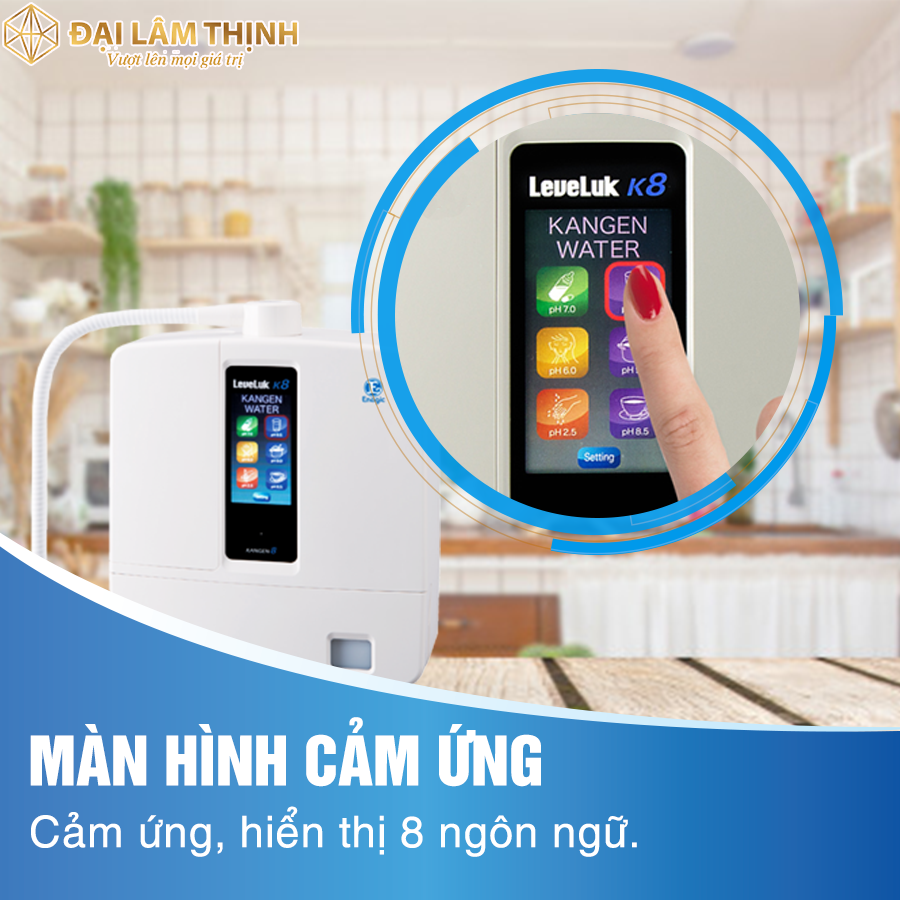 máy lọc nước kangen leveluk k8