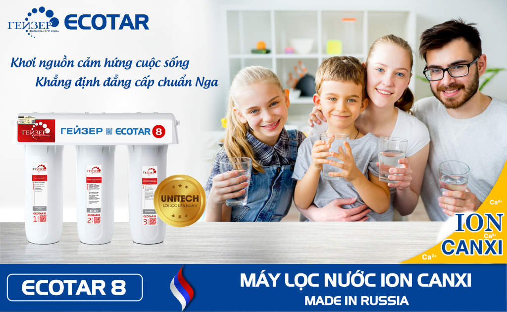 máy lọc nước ecotar 8