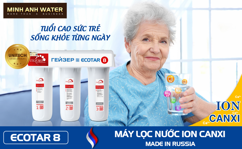 máy lọc nước ecotar 8