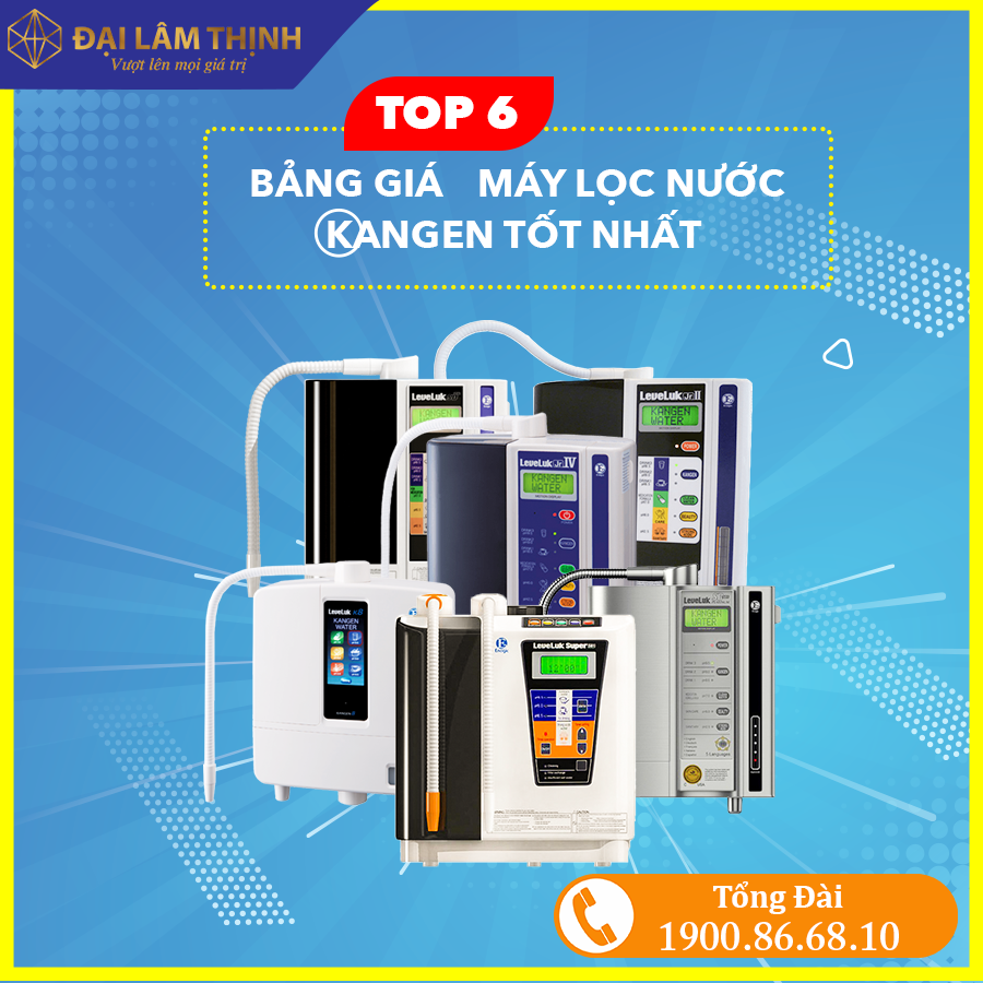 Tổng hợp các thông tin hữu ích về máy lọc nước Kangen